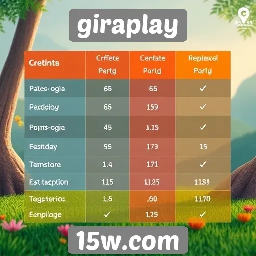 Comparativo de preços entre giraplay e concorrentes